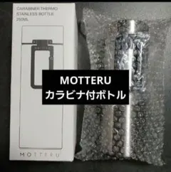 MOTTERU カラビナ付きステンレスボトル 250 モッテル 水筒　保温 保冷のサムネイル