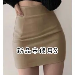 DAZY 無地 膝丈スカート ミニスカート SHEIN カーキ スカート