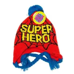 新品★BABY スーパーヒーロー 柄 ニット帽／帽子／Spider-Man