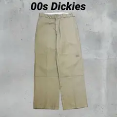 00s Dickies ディッキーズ ダブルニー　ベージュ　W34 L32