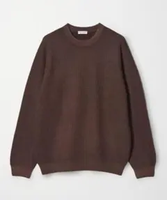 フェード アゼ クルーネック ニット 手洗い可能 BEAUTY&YOUTH