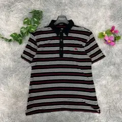 BURBERRY BLACK LABEL ポロシャツ ホースロゴ ラインストーン - メルカリ