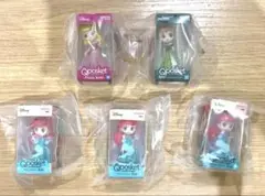 Qposket キューポスケット アリエル オーロラ姫　アナ　ディズニー　ガチャ