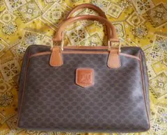 CELINE マカダム ミニボストンバッグ　MC97/2