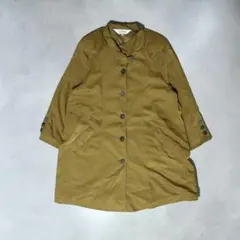 VINTAGE コート マスタード M ギミック フェアリーグランジ 古着のサムネイル