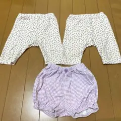 UNIQLO AIRism ベビーボトムス3枚セット