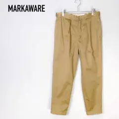 MARKAWARE 17SS 1TUCK PEGTOP CHINO