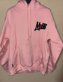 MOBB ピンク パーカー 裏起毛