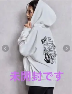 HYPERACTIVE BUNNYスウェットパーカー　GYDA