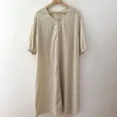 Samansa Mos2 blue コットンレース ワンピース✨のサムネイル