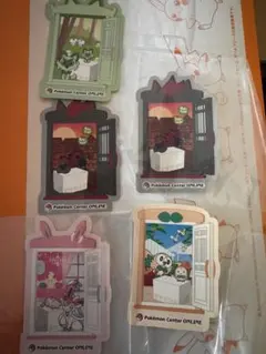 ポケモンセンターオンライン ステッカー 4枚セット