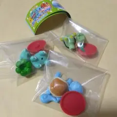 ポケモン　チョコエッグ　旅立ちの3匹　ナエトル他