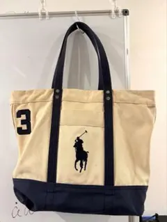 POLO ポロラルフローレン ビッグポニー キャンバストート