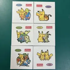 ポケモンパン シール 25周年記念弾 6枚セット