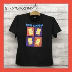 シンプソンズプリント Tシャツ レディース L 黒のサムネイル