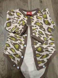 ヒョウ柄 ロンパース