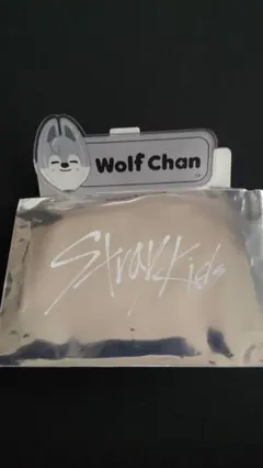 straykids ランダム ネームバッジ ウルフチャン SKZOO