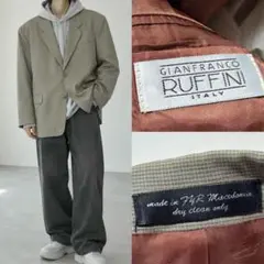 希少 美品 90's Y's for men サスペンダー チェックウールパンツ