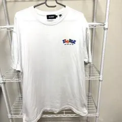 XLARGE バックプリント Tシャツ ホワイト Mサイズ ロゴ 半袖