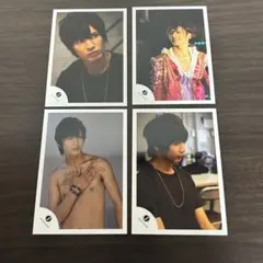 ジャニーズWEST 公式写真　藤井流星　B 4枚　Jロゴ　ジュニア　Jr.