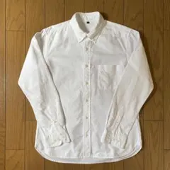 無印 ボタンダウンシャツ 長袖 オーガニックコットン MUJI