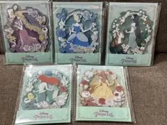 新品　Disney プリンセス アクリルスタンド 5個セット
