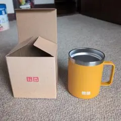 UNIQLO イエローマグカップ ステンレス製
