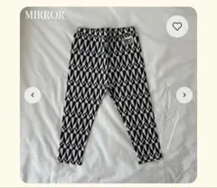 Semon ApartMent セモンアパートメント　レギンス　パンツ　ミラー