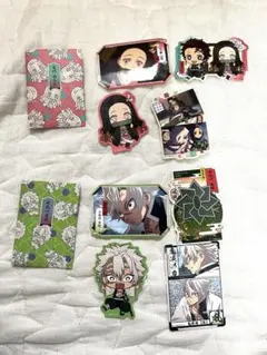 鬼滅の刃 ダイカットステッカーセット 竈門禰豆子　不死川実弥