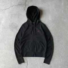 Polo Ralph Lauren zip up hoodie black