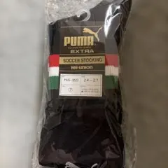 【新品】PUMA ソックス 24-27cm ブラック ３本線のサムネイル