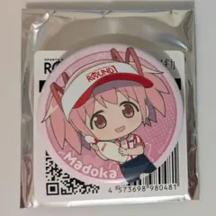 ラウンドワン 魔法少女まどかマギカ 鹿目まどか トレーディング缶バッジ