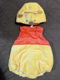 【美品】バースデイ プーさん なりきり ロンパース 着ぐるみ