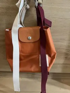 LONGCHAMPプリアージュ・リプレイ　トップハンドルXS オレンジ