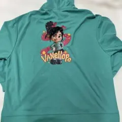 新品 ディズニー シュガーラッシュ ヴァネロペ パーカー ヴァネパル　３Ｌ