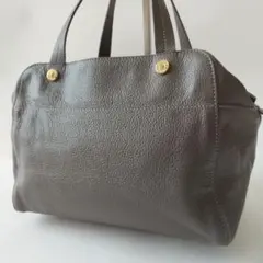 IACUCCI イアクッチ レザー ハンドバッグ シボ革