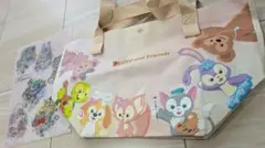 香港ディズニー Duffy and Friends バック＆クリアファイル付のサムネイル