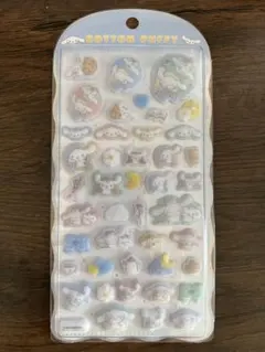 新品未開封　シナモロールコットンパフィーシールボンボンドロップシール 正規品