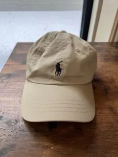 ラルフローレン　メンズ　キャップ　ベージュ