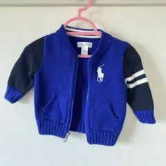 Ralph Lauren ジップアップカーディガン 6M 6ヶ月