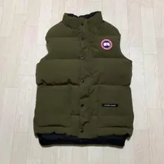 カナダグース ダウンベスト ブライトン カーキ CANADA GOOSE カナダグース 3802L 国内正規品 サザビーリーグタグ