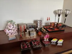 雛人形　7段飾り小道具