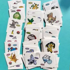 ポケモン　デコキャラシール　83枚