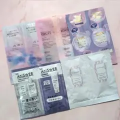 シャンプー＆トリートメントお試し用5種5点セット