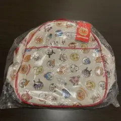 新品 アンパンマン　オールスター柄リュック　赤