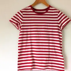 POLO RALPH LAUREN 赤白ストライプ Tシャツ