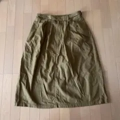 【グローバルワーク】フレア　ロングスカート　M