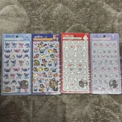 【正規品】ボンボンドロップシール ディズニー 4種セット ※ミニではありません