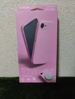 エレコム　Tono ピンク iPhone16e用ケース　ワイヤレス充電対応