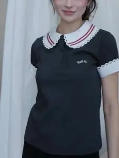 新品Bibiy.POSEY COLLAR TOP - メルカリ